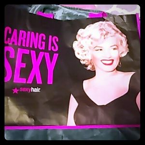 Pink Sexyhair tote bag